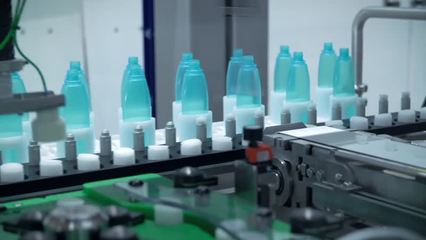 化妝品生產視頻素材下載